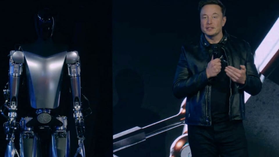 Elon Musk showed off latest version of a humanoid robot said could one day eliminate poverty