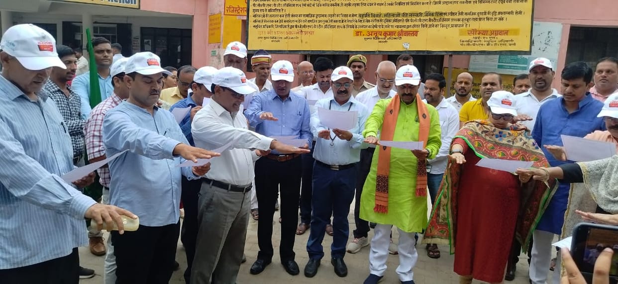MP, DM launched communicable disease control campaign
