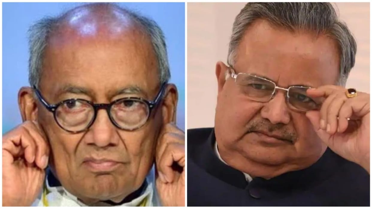 kaha-suni; chhattisgarh politics and bureaucracy, congressmen disappointed with Digvijay Singh's refusal