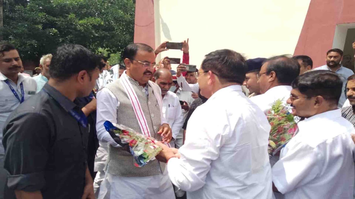 Deputy Chief Minister Keshav Prasad Maurya reached Jalaun