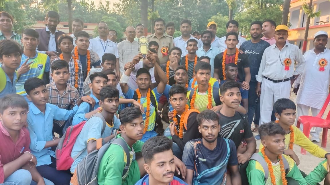 Basti's team became champion in Kabaddi