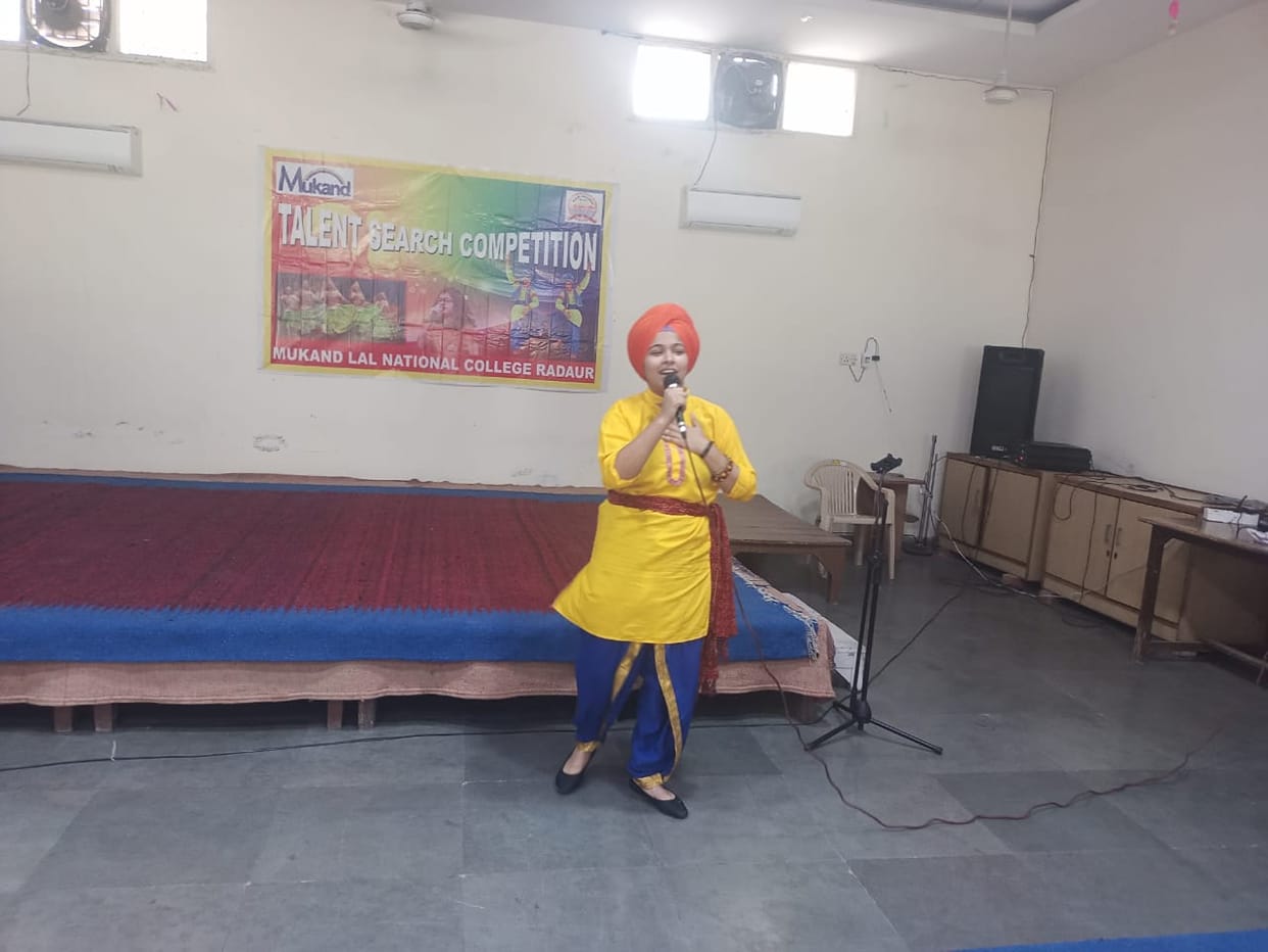 Garima in group dance and Rakhi first in solo, Yamunanagar