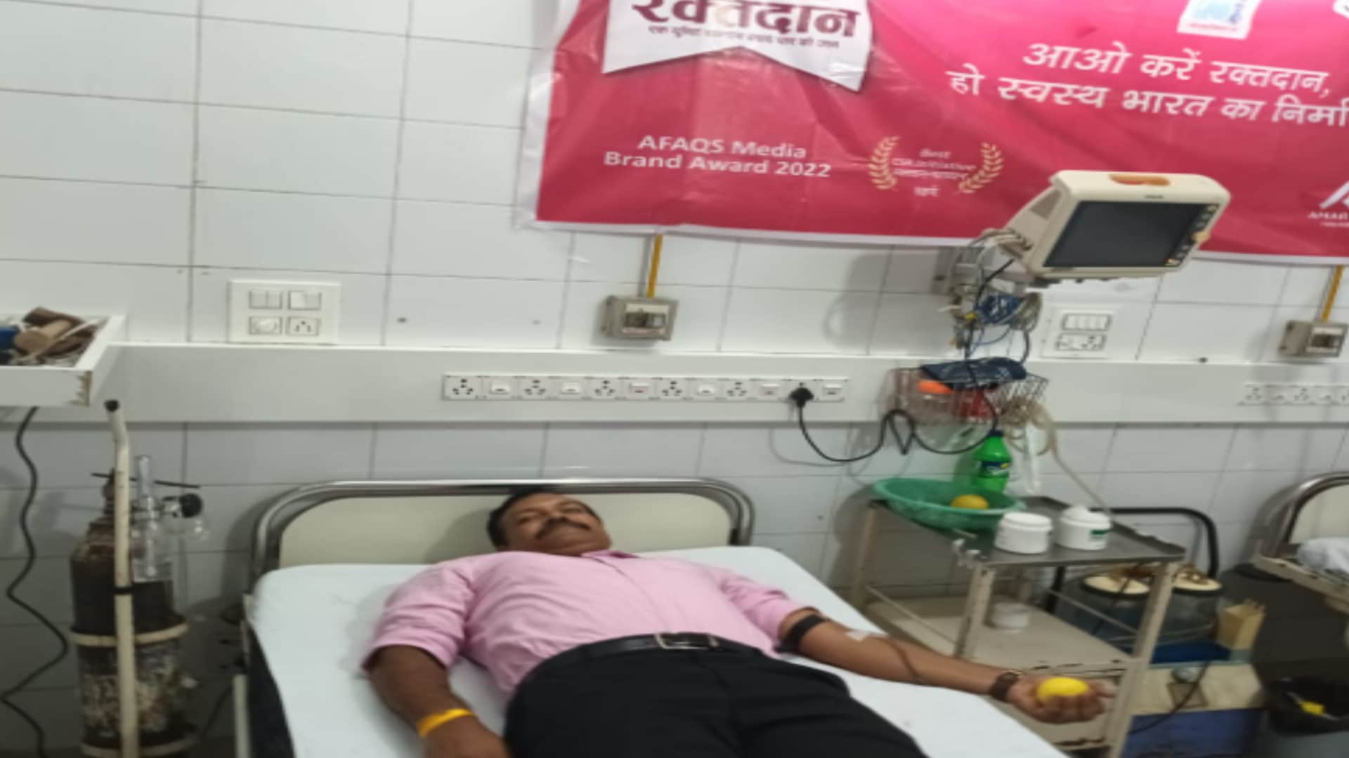 Amar Ujala  Blood Donation Camp Today, some donated blood for the sixth time, some for the tenth time