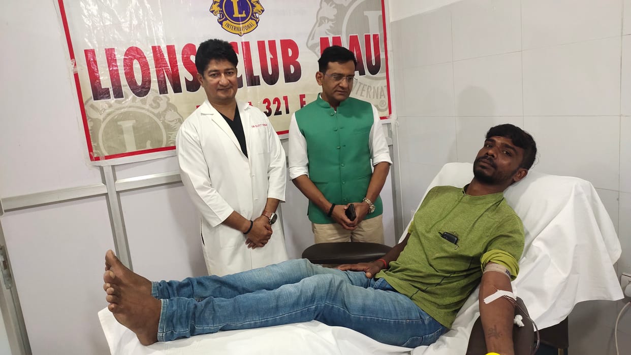 Message given to save lives of others by donating blood
