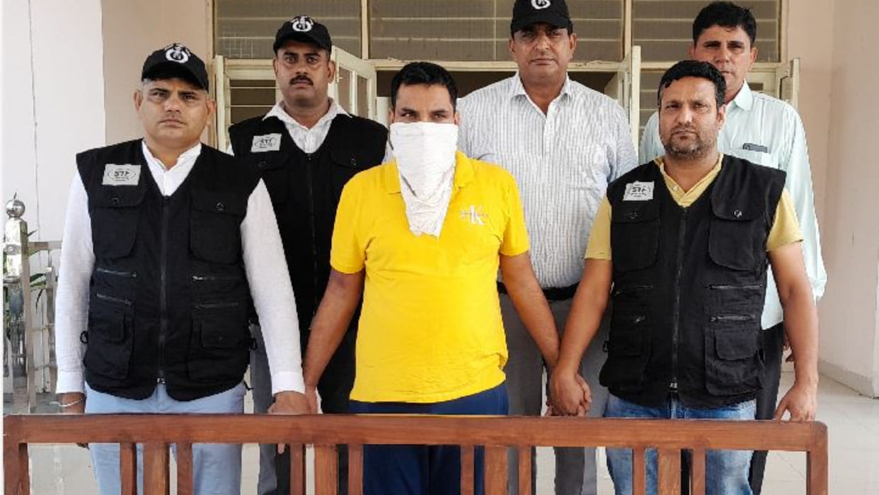 STF Ambala caught gangster of Lawrence Bishnoi gang after encounter