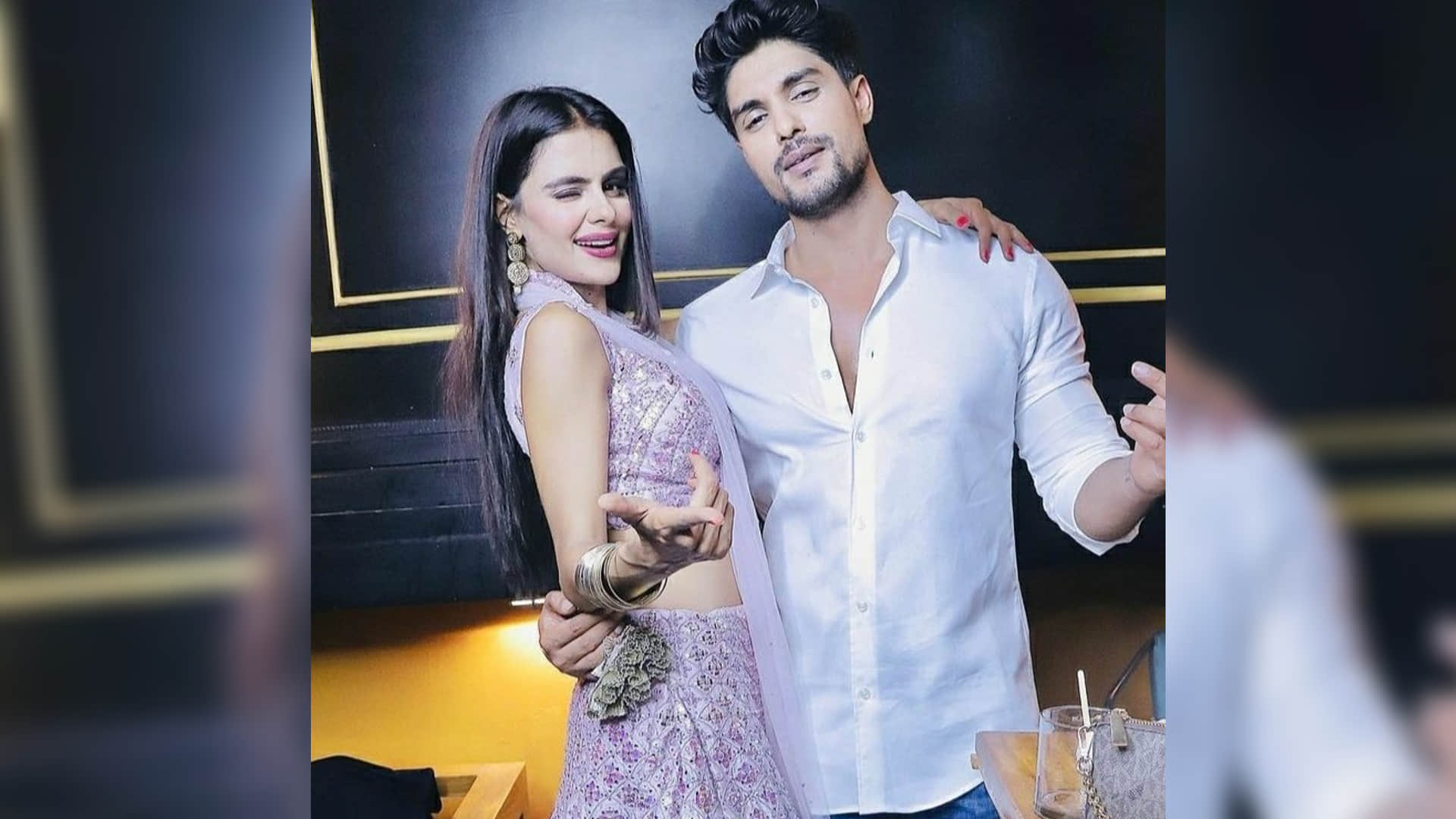 bigg boss 16 fame ankit gupta birthday celebration pool party pictures shared by priyanka chahar choudhary