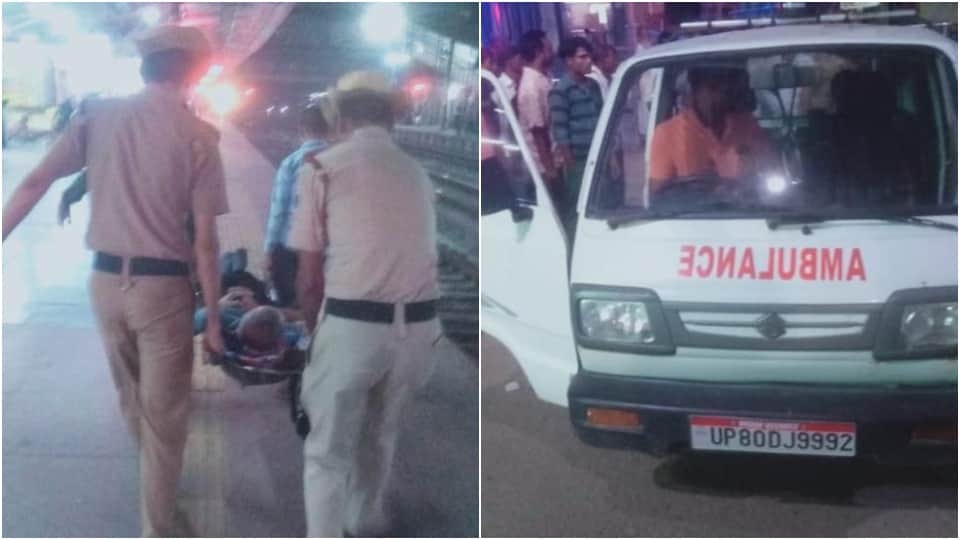 RPF constable saved passenger life by giving CPR after heart attack at Mathura Railway Station