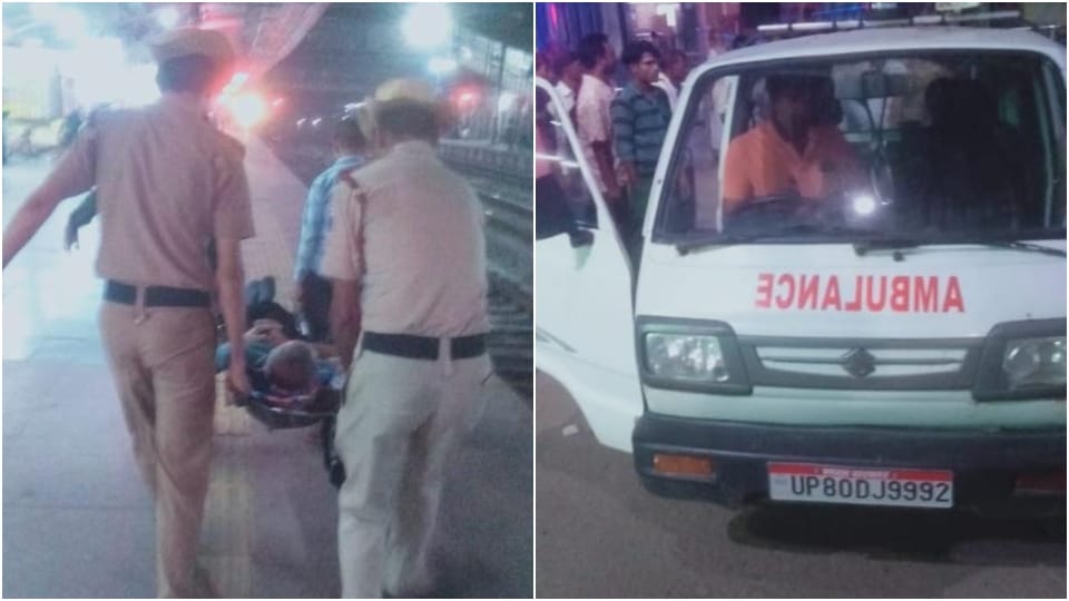 RPF constable saved passenger life by giving CPR after heart attack at Mathura Railway Station