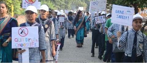Gandhi Jayanti celebrated with pomp in schools