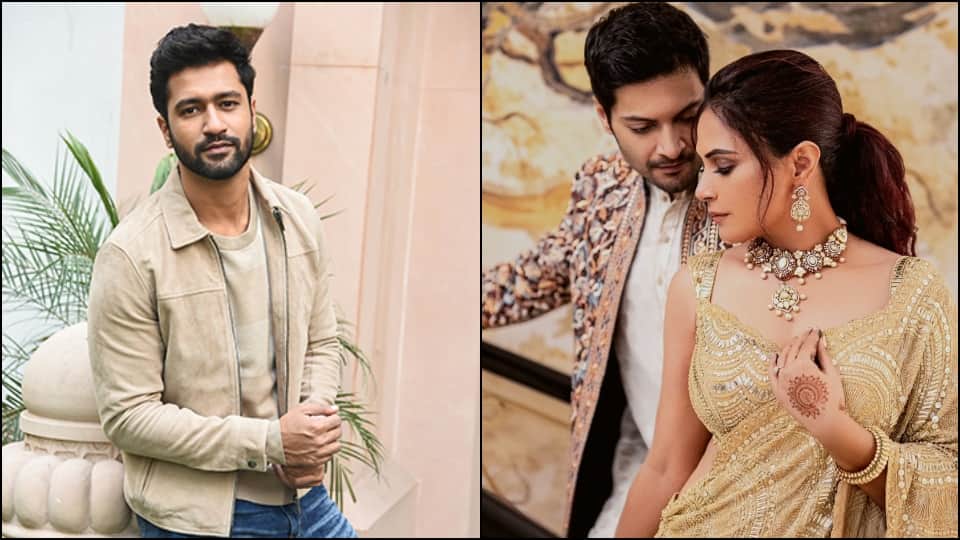 Richa Chadha Ali Fazal Wedding Vicky Kaushal share photo of couple and sent love for them