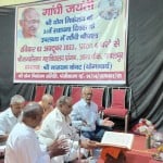 कांग्रेस ने गांधी जयंती पर लगाई गांधी चौपाल
