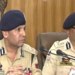 उधमपुर ब्लास्ट के बारे में जानकारी देते एडीजी मुकेश सिंह और डीजीपी दिलबाग सिंह