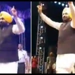 भंगड़ा करते सीएम भगवंत मान।
