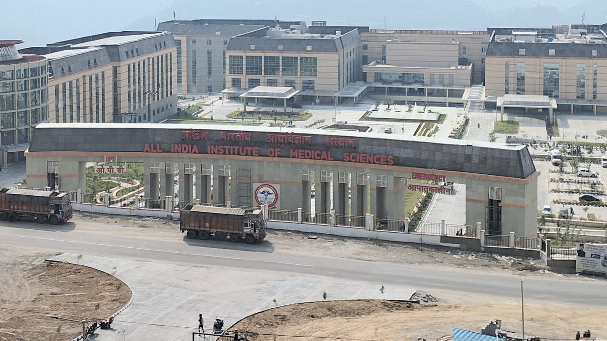 kiratpur nerchowk four lane connectivity with aiims bilaspur himachal pradesh