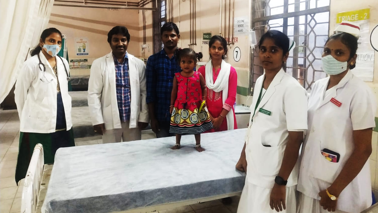 AP govt sanctions Rs one crore for treatment of girl with Gauchers disease