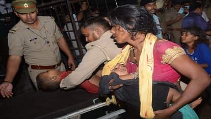 tractor trolly falls into pond in kanpur 24 died several injured