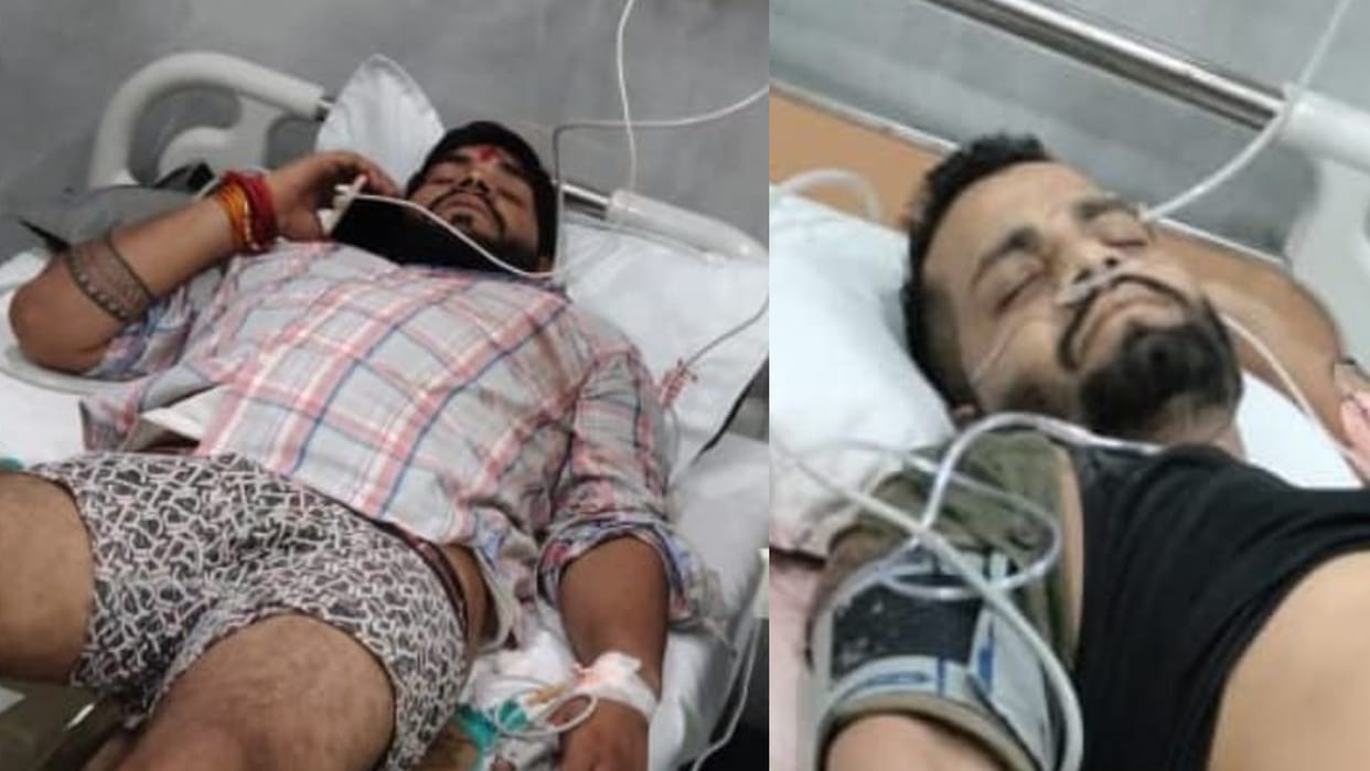 BJP leader's supporters fired joyfully at birthday party in Gwalior two were shot hospitalized