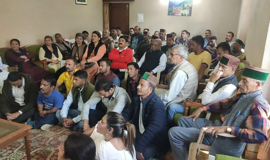 bjp metting in rohru
