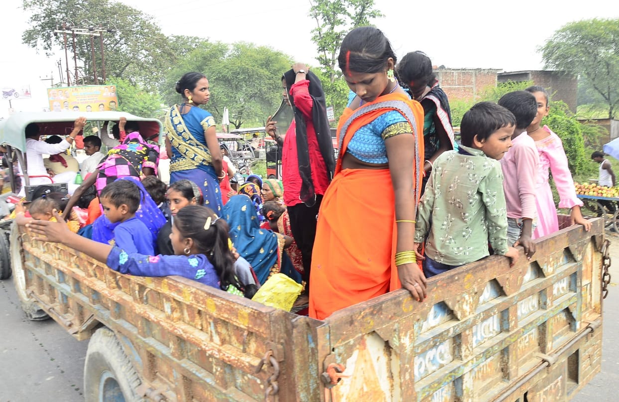 Tractor-trolley collides with bike, teenager dies