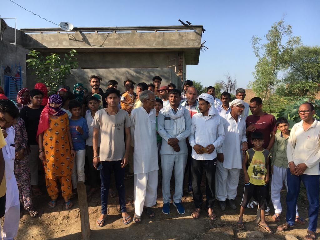 Water entered the houses of Minister of State Anoop Dhanak's village Rajli, villagers forced to migrate