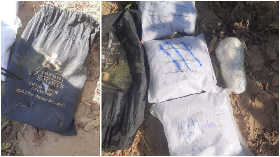 BSF jawans fired on drones coming from Pakistan border found heroin