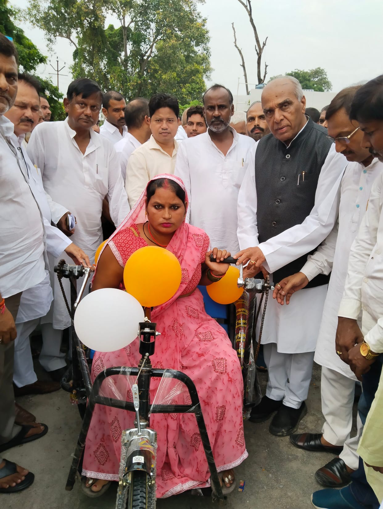 66 handicapped provided assistance apparatus