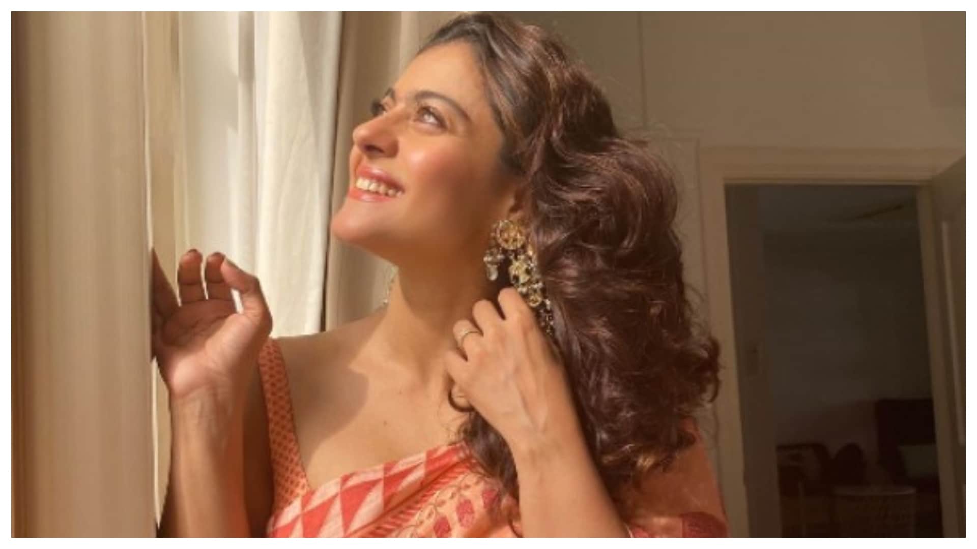 Kajol Shares a video in which Yug Devgan serve bhog Actress says So proud of my son