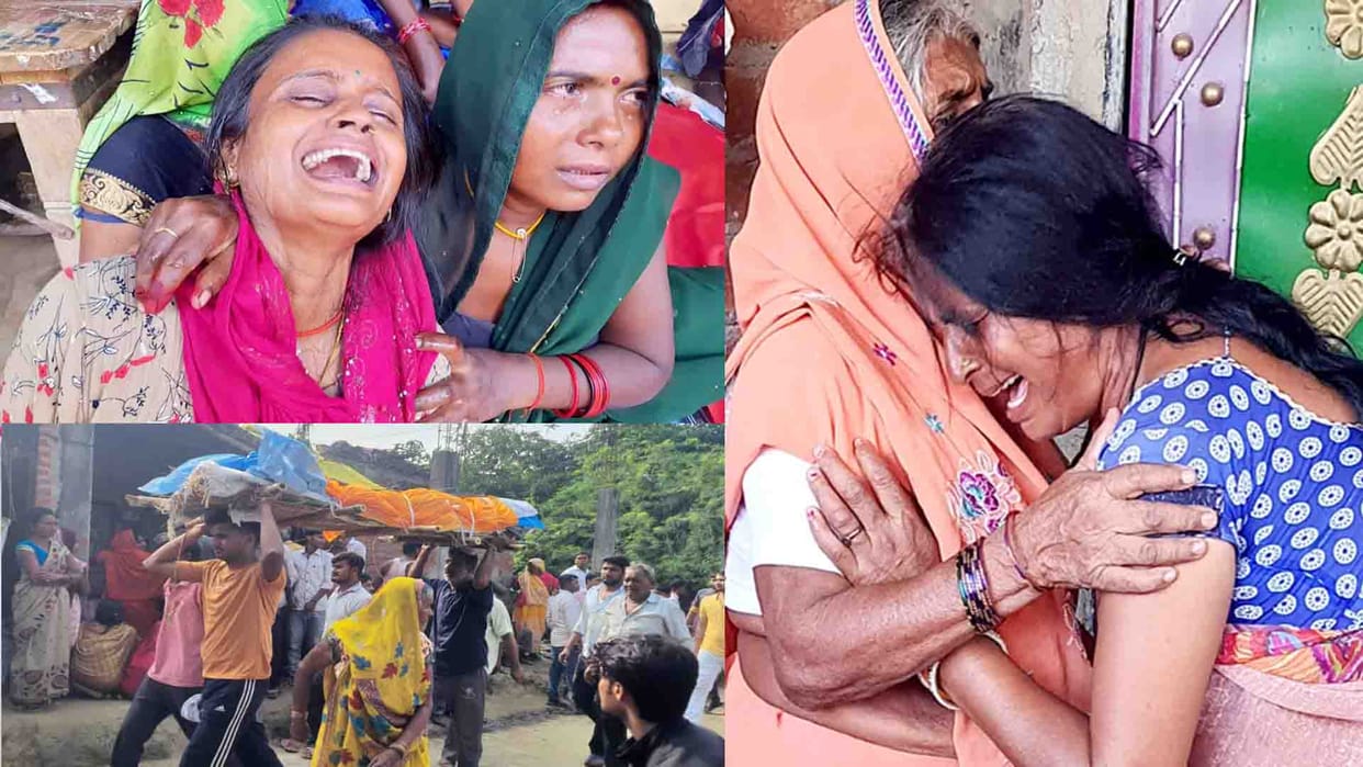 tractor trolly falls into pond in kanpur 26 died