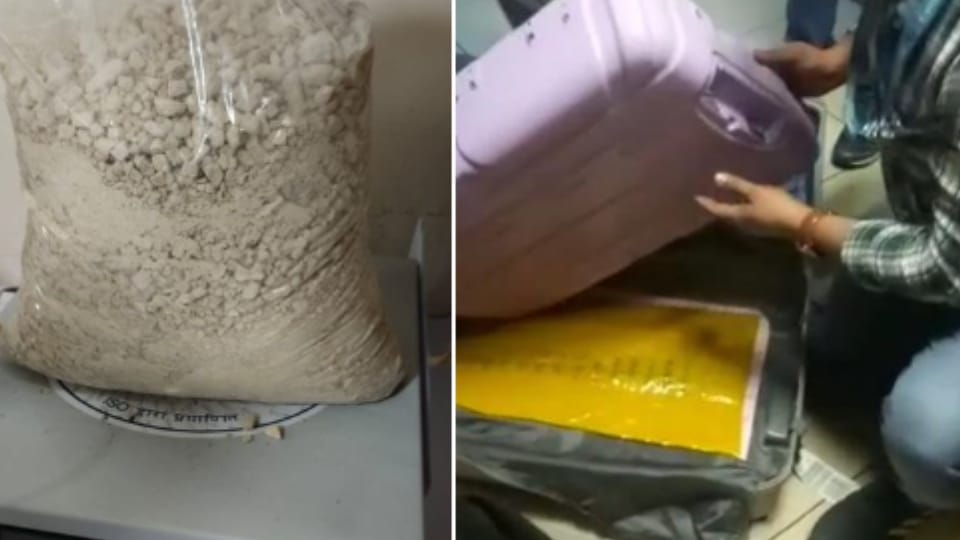 custom department of Mumbai Airport arrested a foreign passenger with 5 kilos of heroin valued at Rs 34 crore