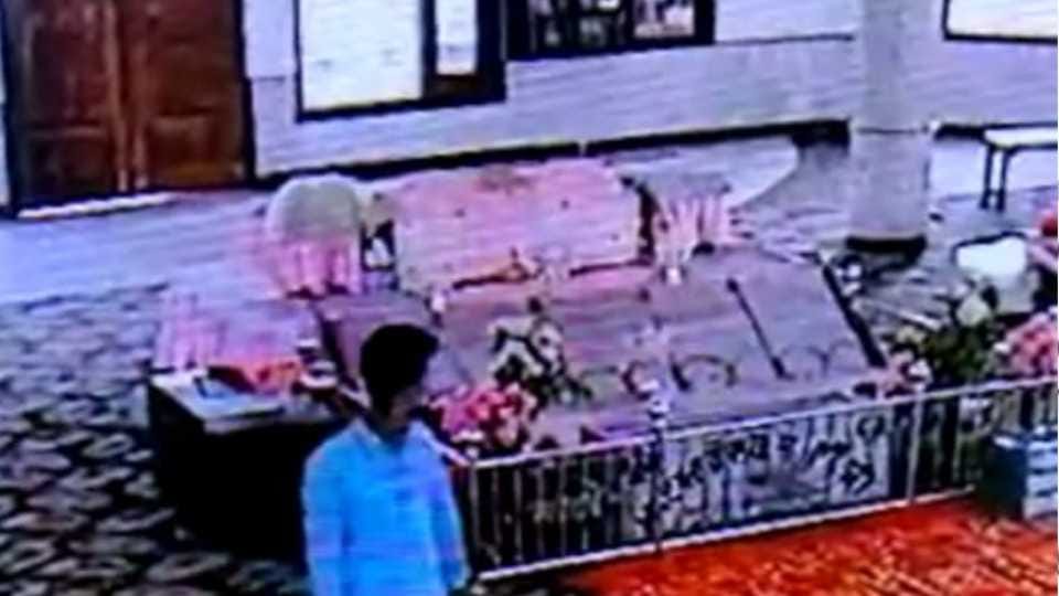 A youth arrested for sacrilege in Amritsar of Punjab
