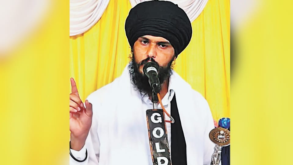 Amritpal Singh reacted to statement of Punjab DGP