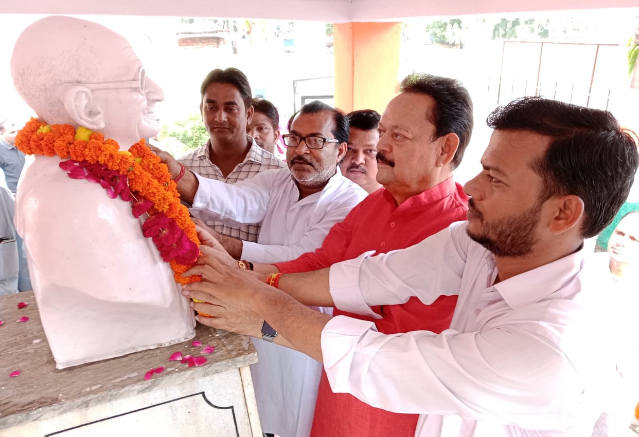 Salute to the saint of truth, non-violence and simplicity on his birth anniversary