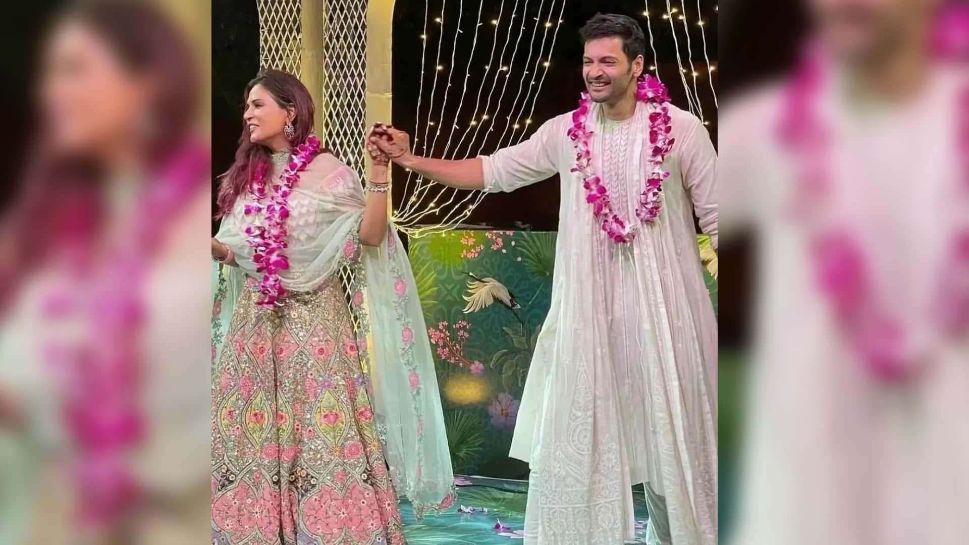 ali fazal and richa chadha haldi ceremony pics viral on social media