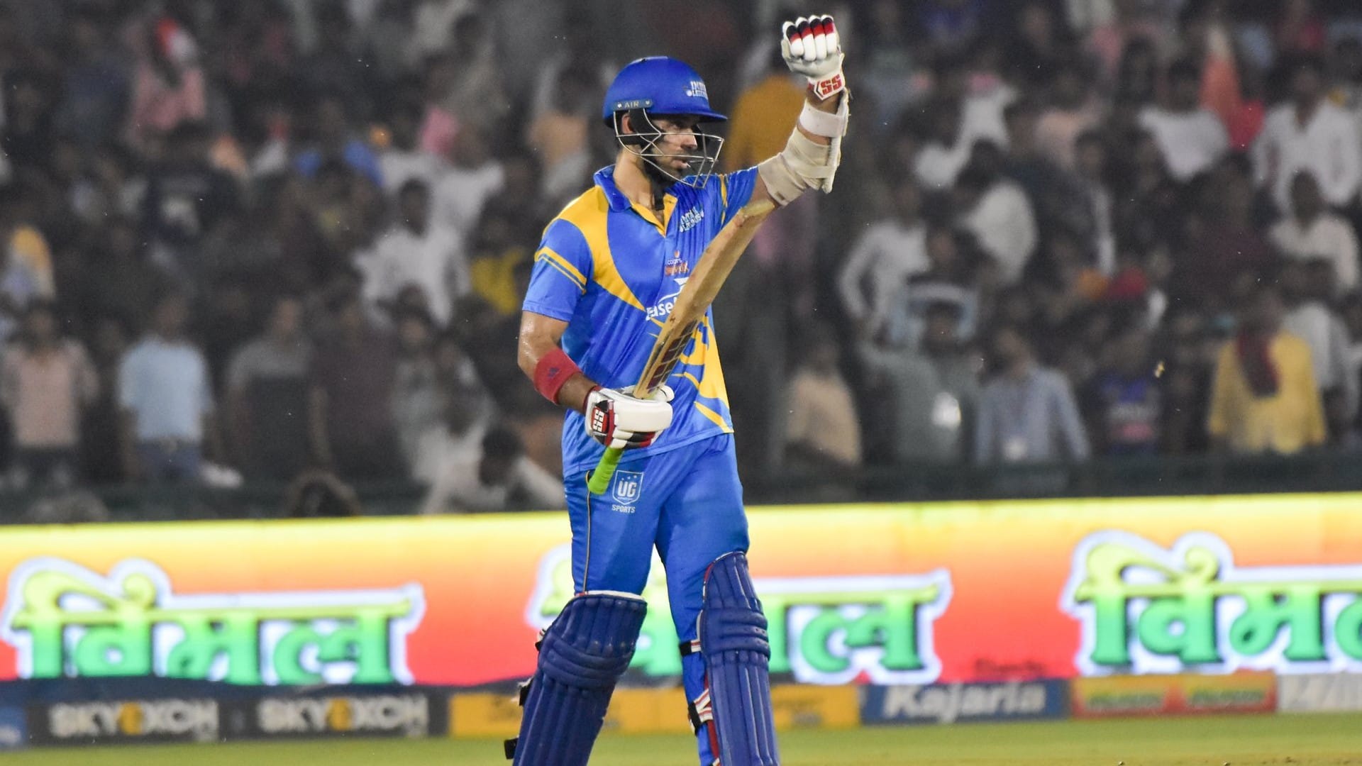 RSWS 2022 final India Legends Beat Sri Lanka Legends Sachin Tendulkar out for ducks Naman Ojha hits century