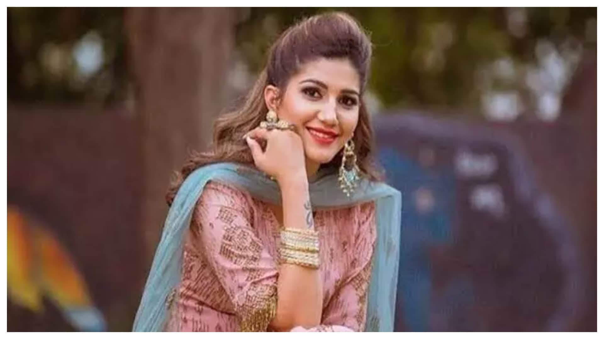 Sapna Choudhary shares a video on social media writes emotional thanks note for fans