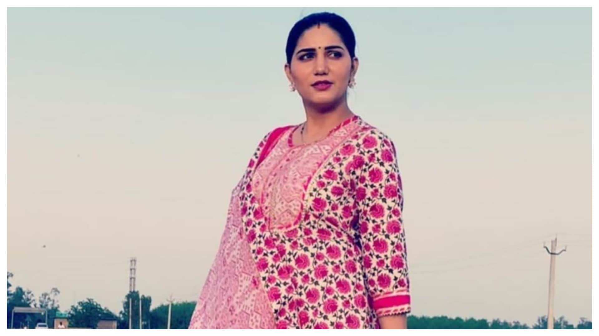 Sapna Choudhary shares a video on social media writes emotional thanks note for fans