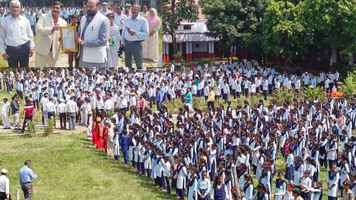 Four lakh people washed their hands in Shravasti.