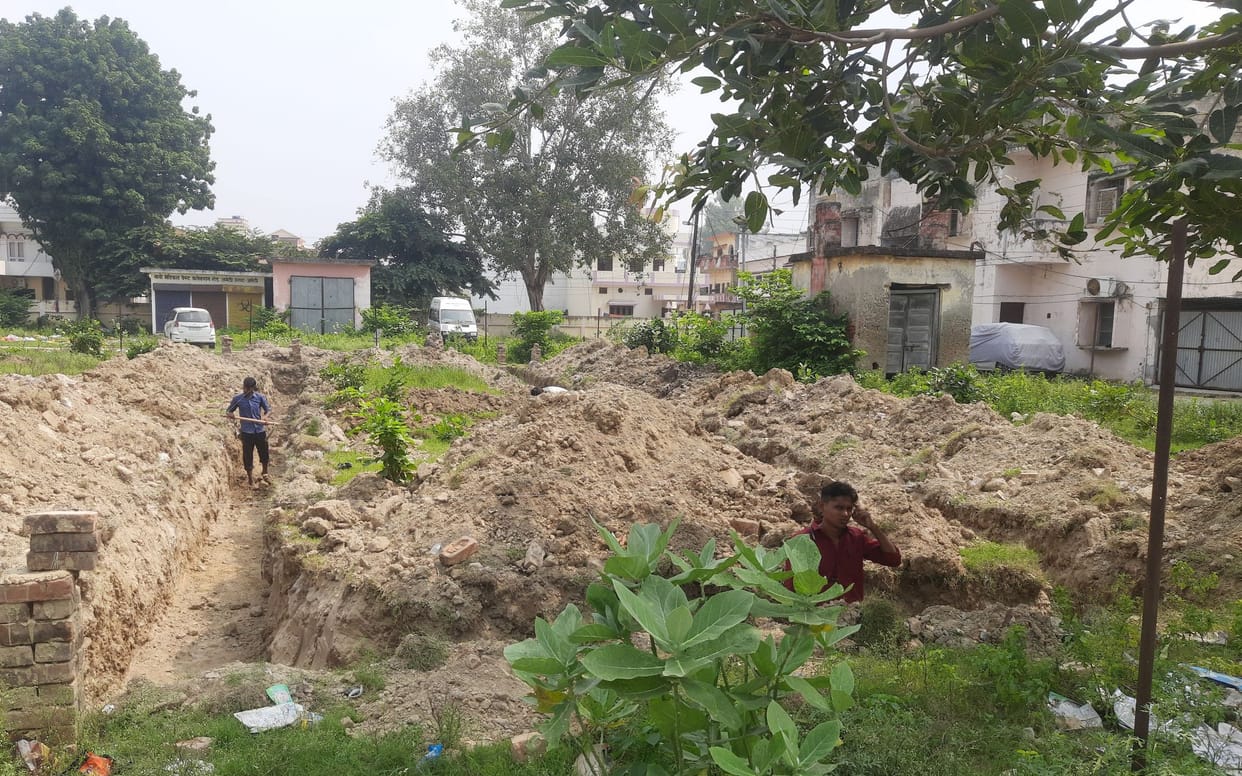 Construction of new wing started at Amethi CHC