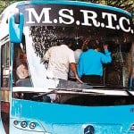महाराष्ट्र राज्य सड़क परिवहन निगम की बस (सांकेतिक)