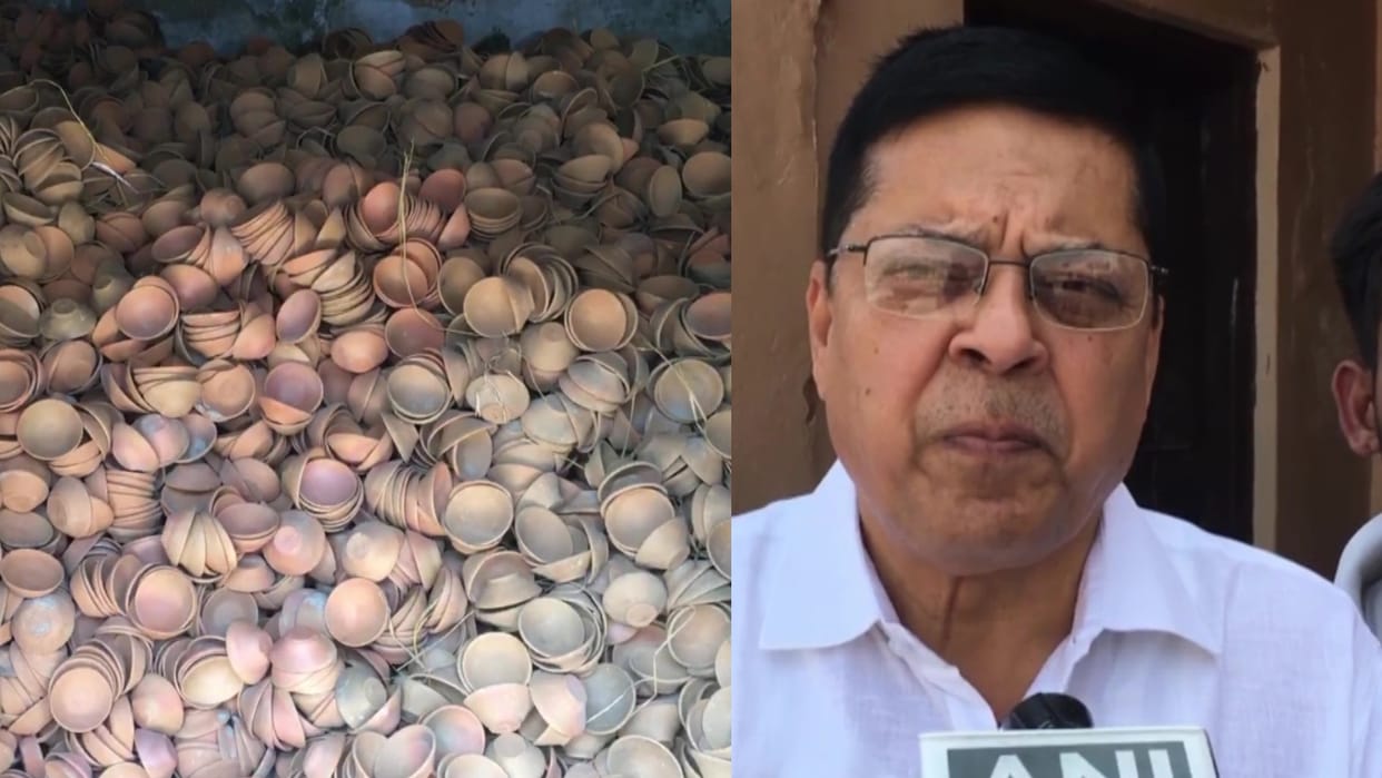 4 Lakh Diyas are prepared for Deepotsav in Ayodhya.