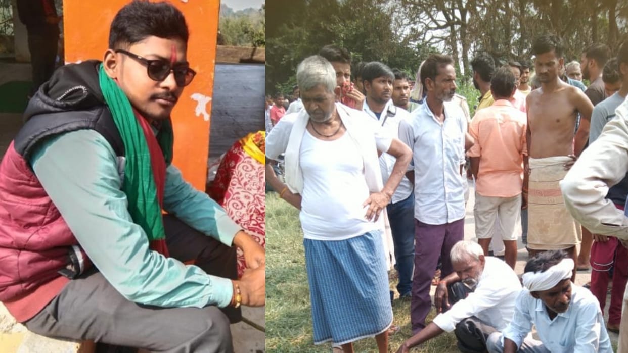 A lineman died because of electric current in Barabanki.