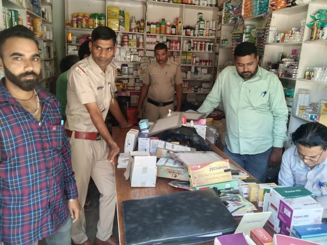 Medical store sealed after getting drugs used in intoxicants