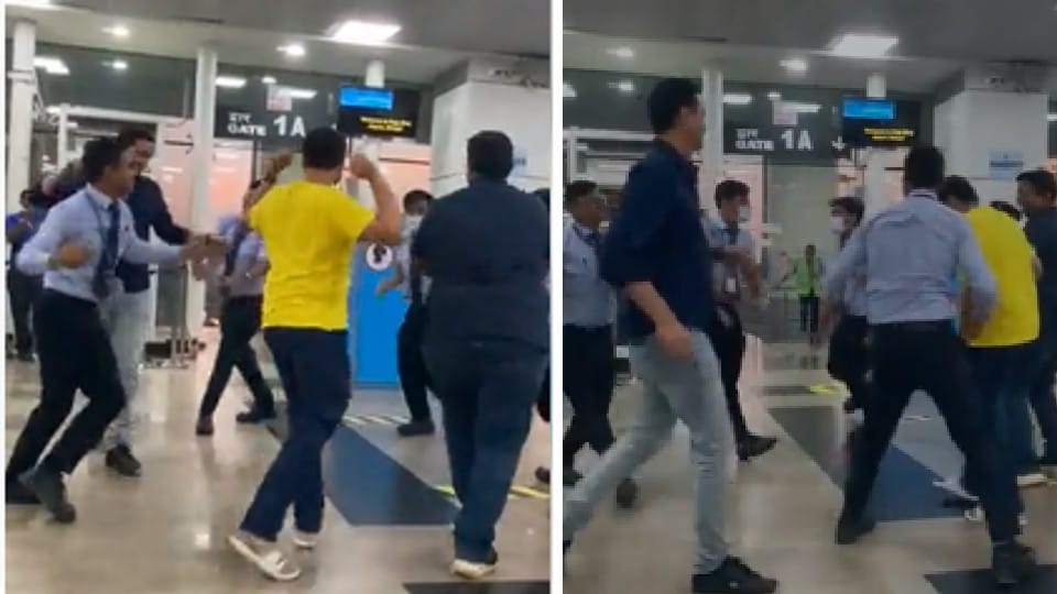 Garba happened at Bhopal airport, video went viral
