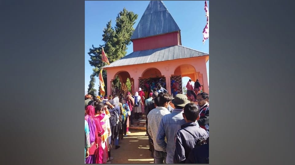 Doda Ashtami mela in ancient Revashradhar Rehoshra temple devotees throng