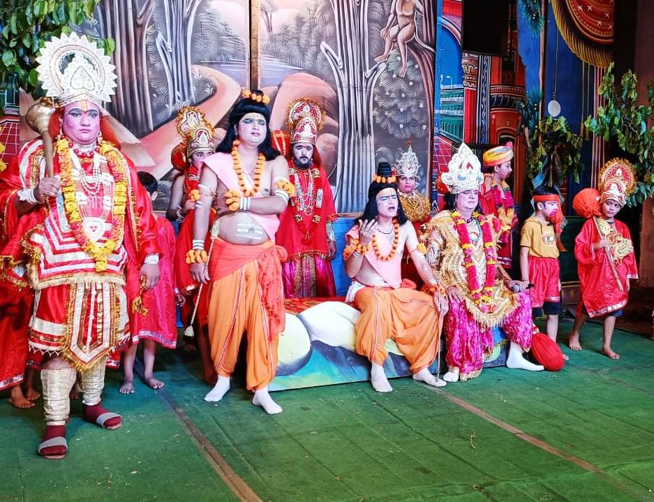 As soon as Meghnad was killed, Ravana's team was in despair.