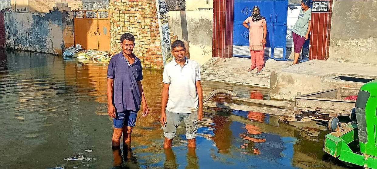 Over 150 houses still waterlogged in Dahman village