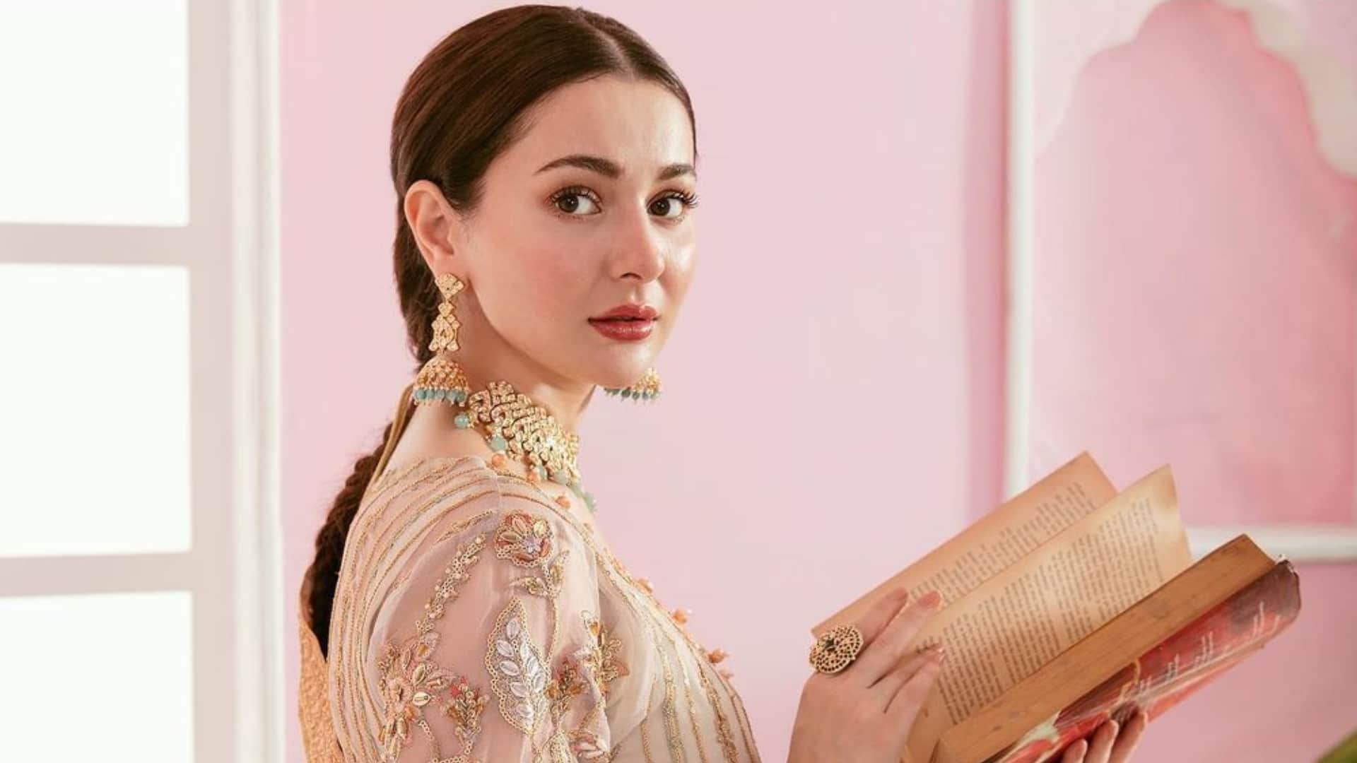 Pakistani actress Hania Aamir dances to Ram Charan Jr NTR RRR song Naatu Naatu at a wedding video goes viral