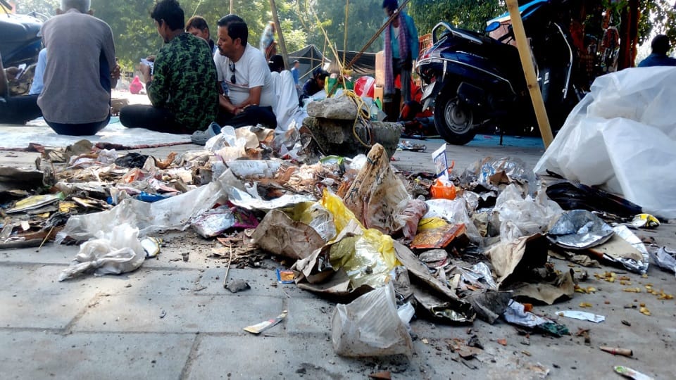 Safai Karamcharis on indefinite strike in Delhi