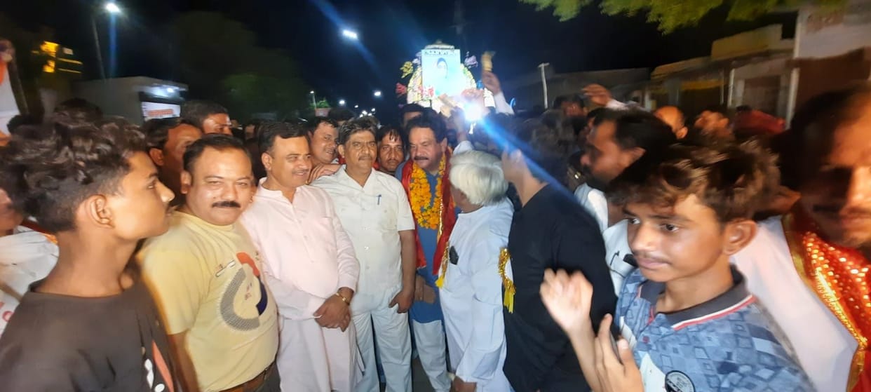 Hathras: Ahilyabai procession taken out with many tableaux