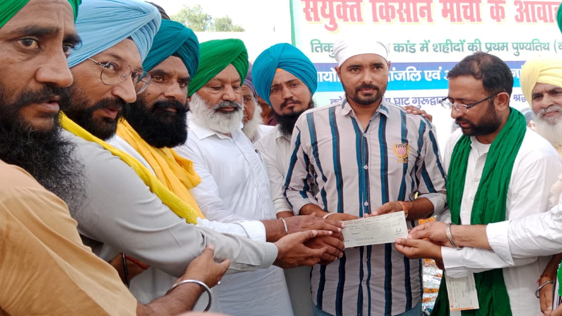 One year of Tikunia violence SKM farmers mourns anniversary in Lakhimpur Kheri